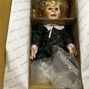 Vintage porcelain doll. Mavis Snyder Hamilton Collection